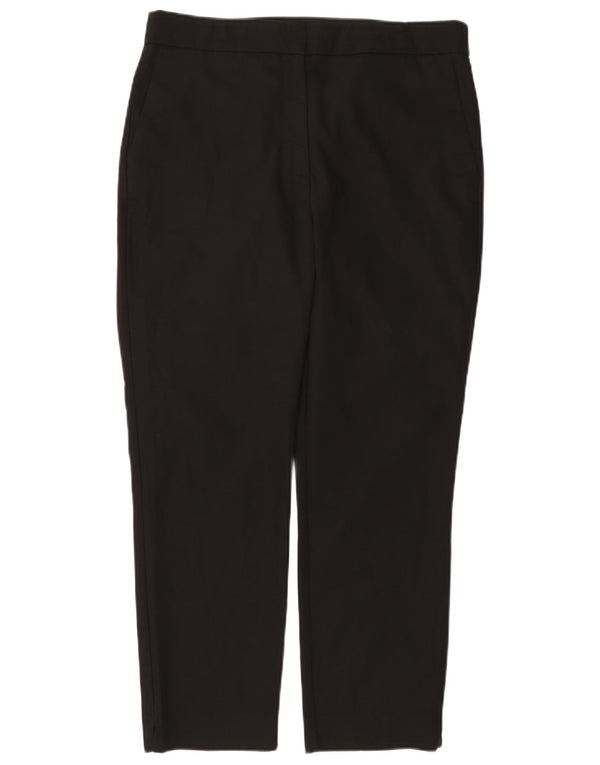 Pantaloni chino dritti da donna Zara 2XL W34 L27 cotone nero