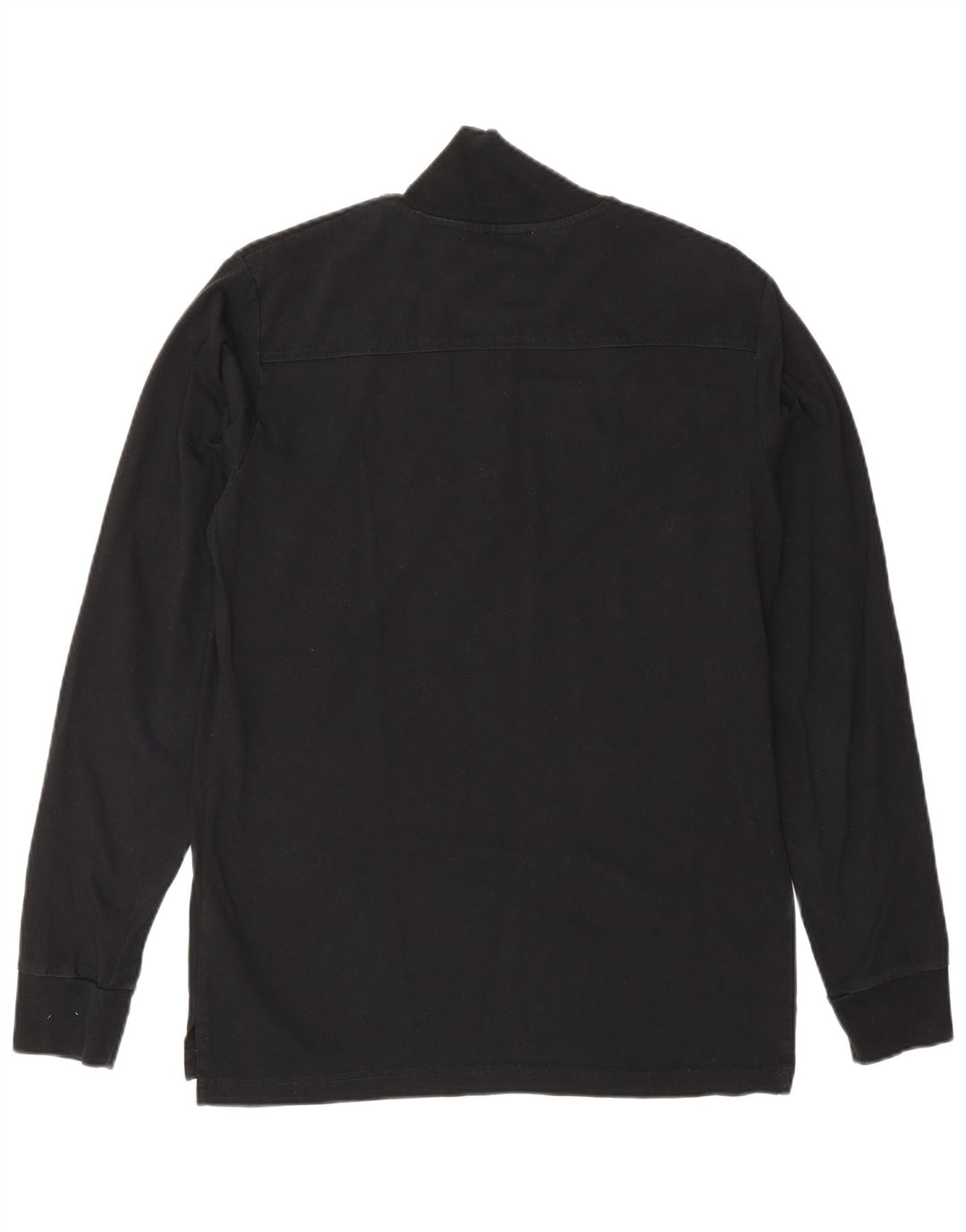 Maglione da uomo Diesel con zip grafica e collo piccolo in cotone nero