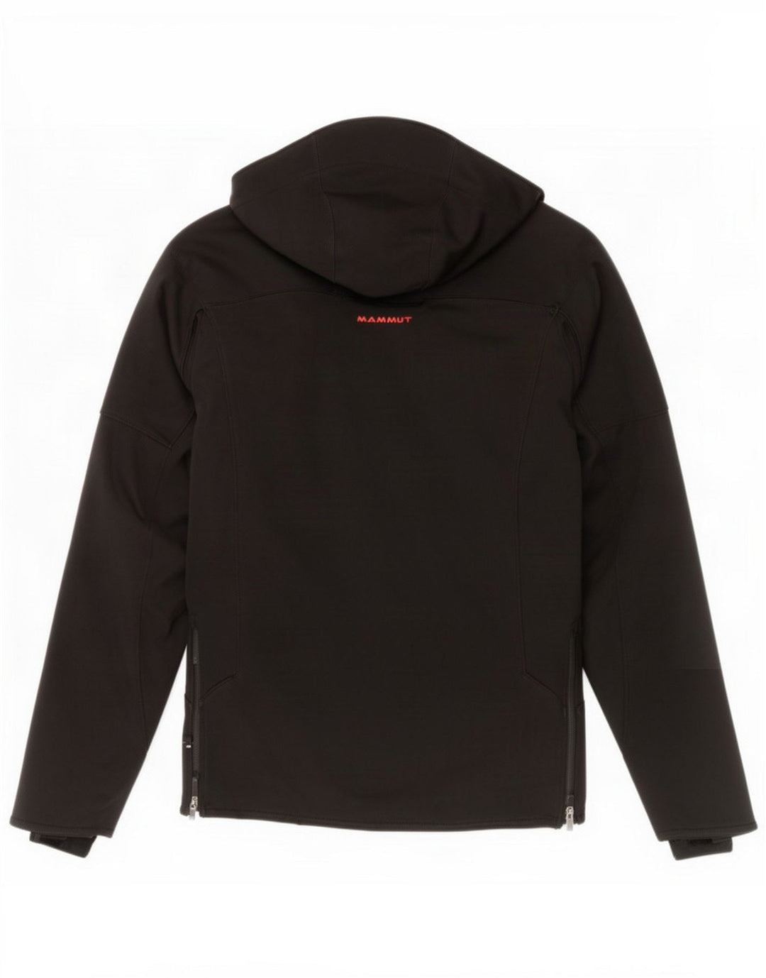 Giacca a vento con cappuccio da donna Mammut UK 14 Medium Black Poliestere