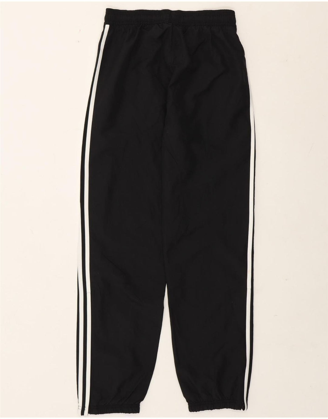 Pantaloni da tuta con grafica Adidas da ragazzo, pantaloni da jogging, 13-14 anni, poliestere nero