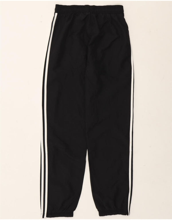 Pantaloni da tuta con grafica Adidas da ragazzo, pantaloni da jogging, 13-14 anni, poliestere nero