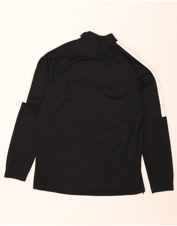 Giacca da tuta Nike Dri Fit da uomo XL in poliestere color block nero