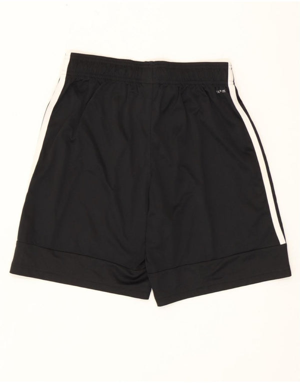 Pantaloncini sportivi Adidas da ragazzo 13-14 anni in poliestere nero
