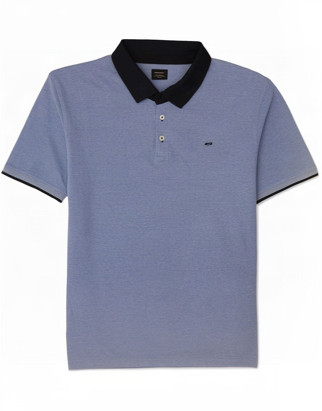 Polo da uomo Jack & Jones 5XL blu a blocchi di colore