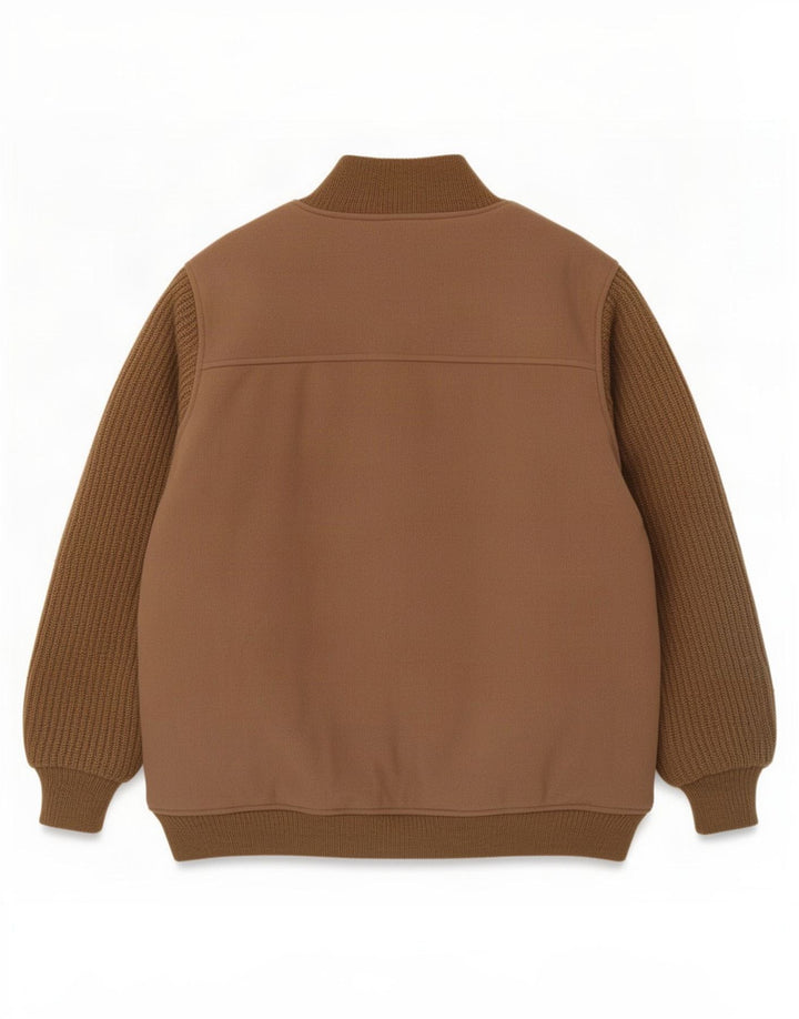 Giubbotto bomber da uomo James Pringle UK 38 Poliestere marrone medio