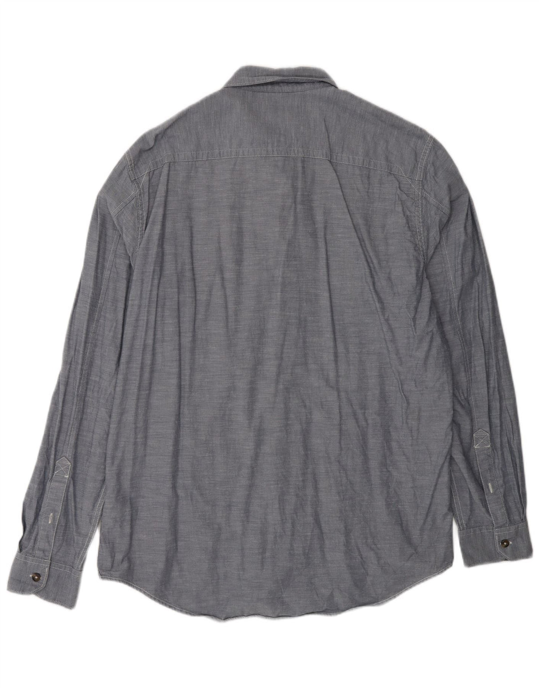 Camicia slim fit da uomo TIMBERLAND XL in cotone grigio