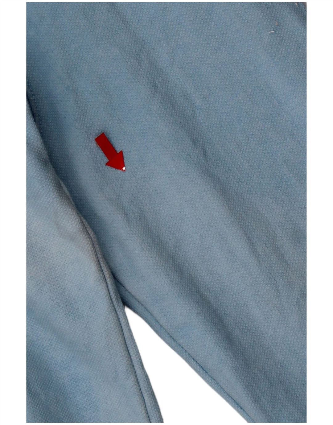 Crew Clothing Felpa con collo con zip da uomo Maglione in cotone blu medio