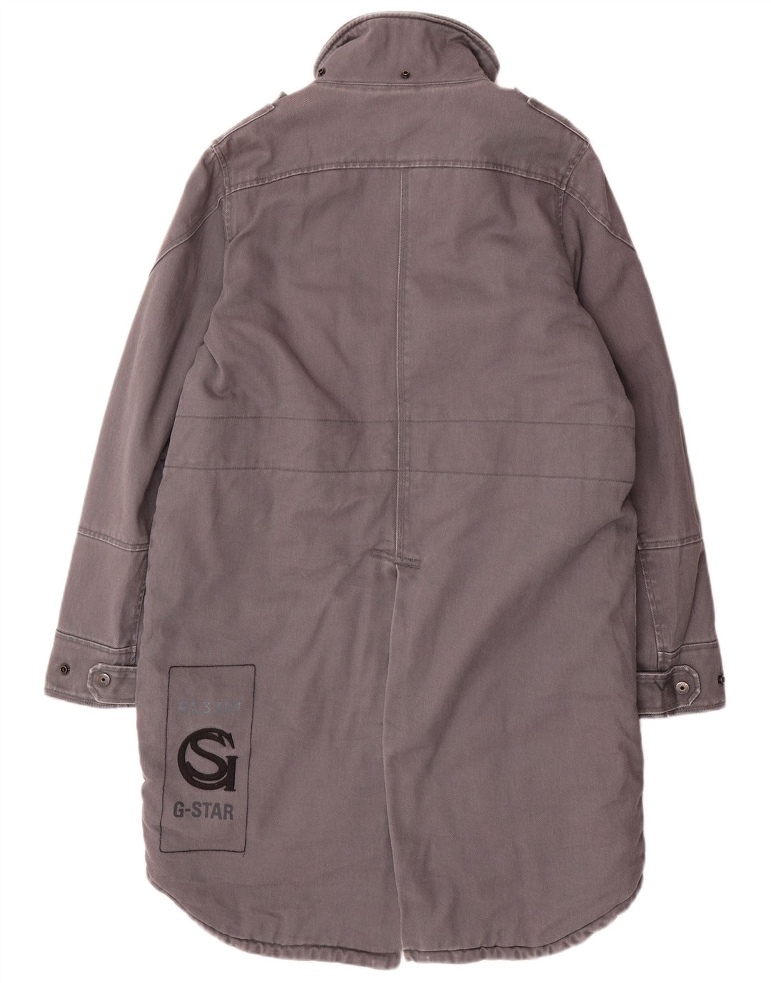Giacca Parka con grafica G-STAR da uomo 3301 UK 38 Cotone grigio medio