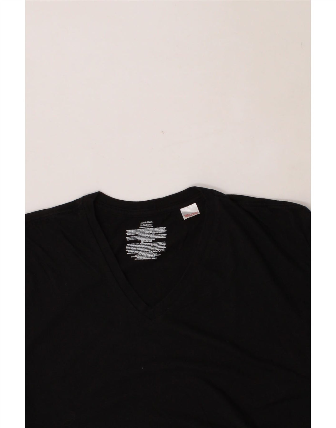 CALVIN KLEIN Mens T-Shirt Top XL Black Cotton Vintage Calvin Klein and Second-Hand Calvin Klein from Messina Hembry 