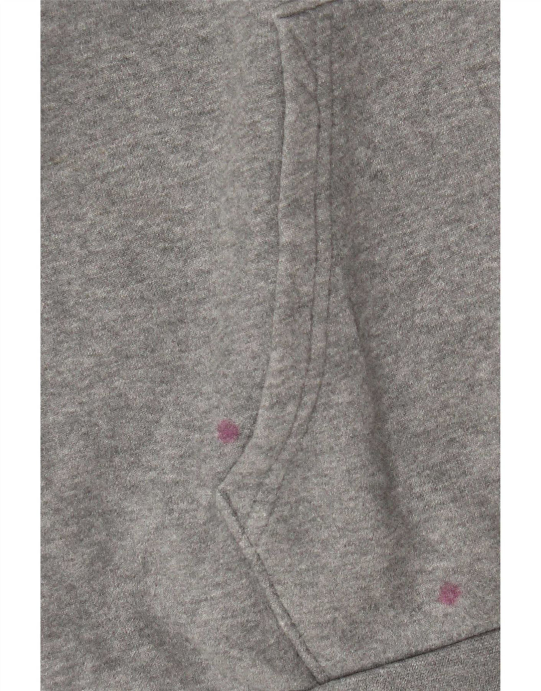 Felpa con cappuccio e zip da uomo Under Armour, grande cotone chiazzato grigio