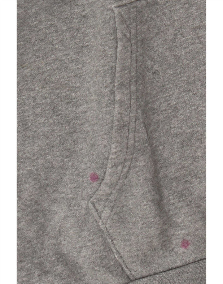 Felpa con cappuccio e zip da uomo Under Armour, grande cotone chiazzato grigio