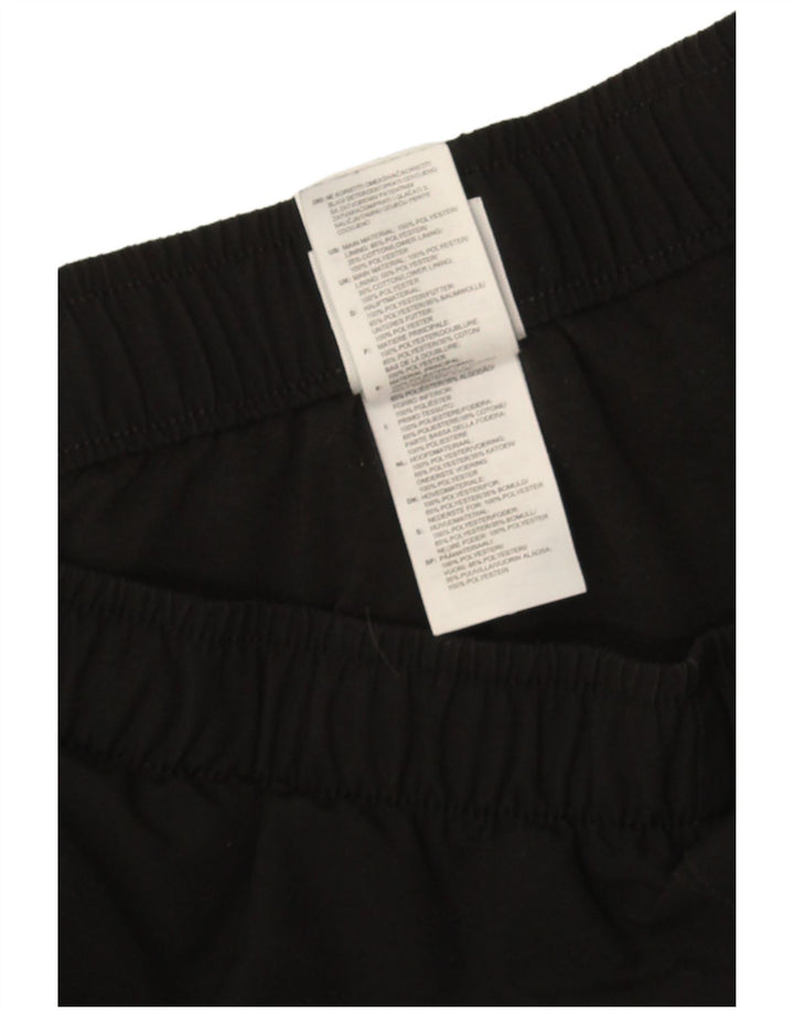 Pantaloni da tuta Adidas Climalite da uomo, pantaloni da jogging, grandi, in poliestere nero