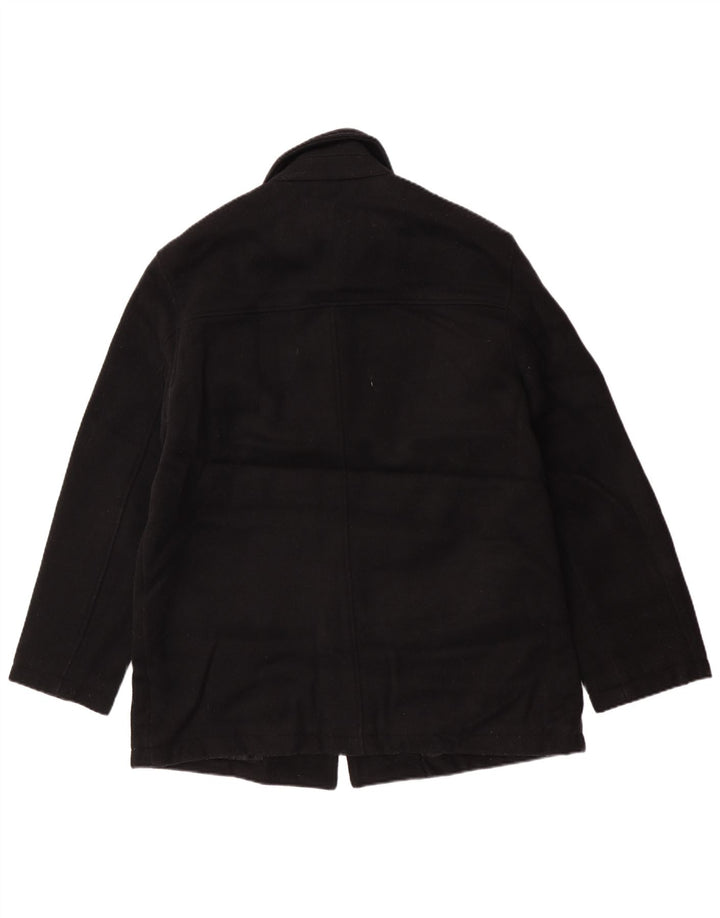 Soprabito da uomo J. Crew UK 40 grande lana nera