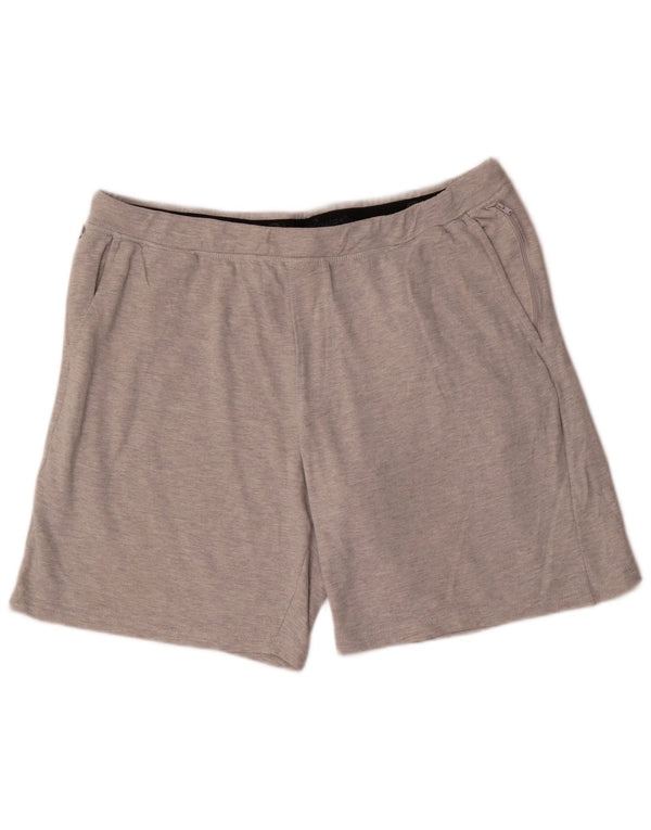 Pantaloncini sportivi da uomo Eddie Bauer XL in cotone grigio