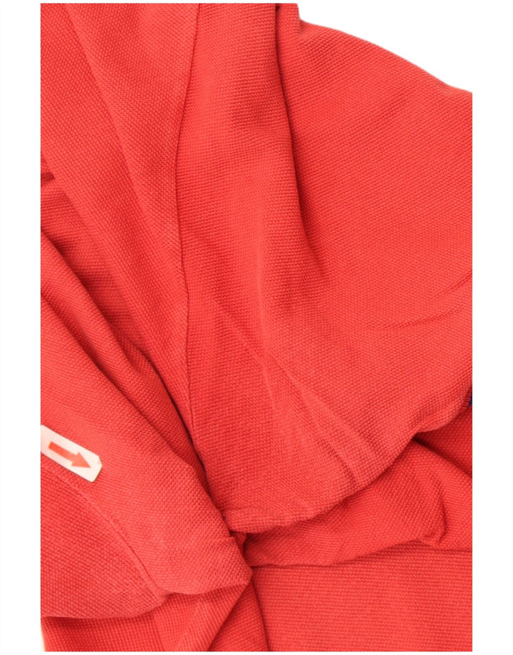Polo da uomo Fred Perry in cotone rosso medio