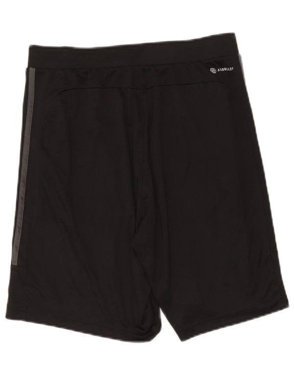 Pantaloncini sportivi Adidas Aeroready da uomo medio poliestere nero