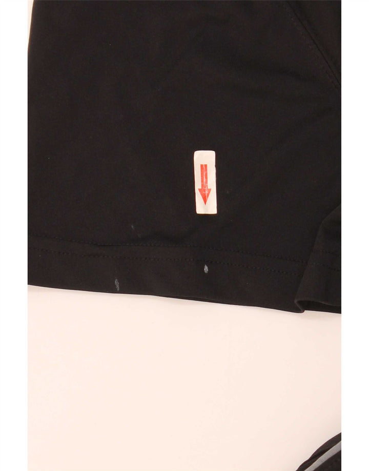 T-shirt Nike Dri Fit da uomo, grande, in poliestere nero