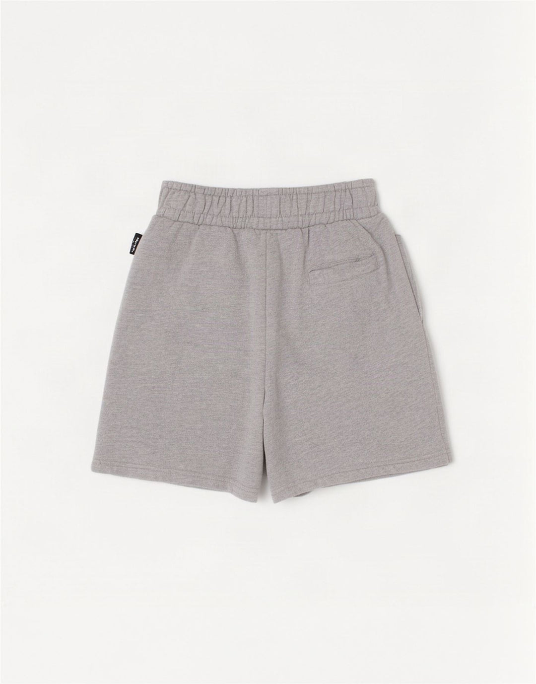 Pantaloncini sportivi grafici da banco per ragazzi 9-10 anni in cotone grigio