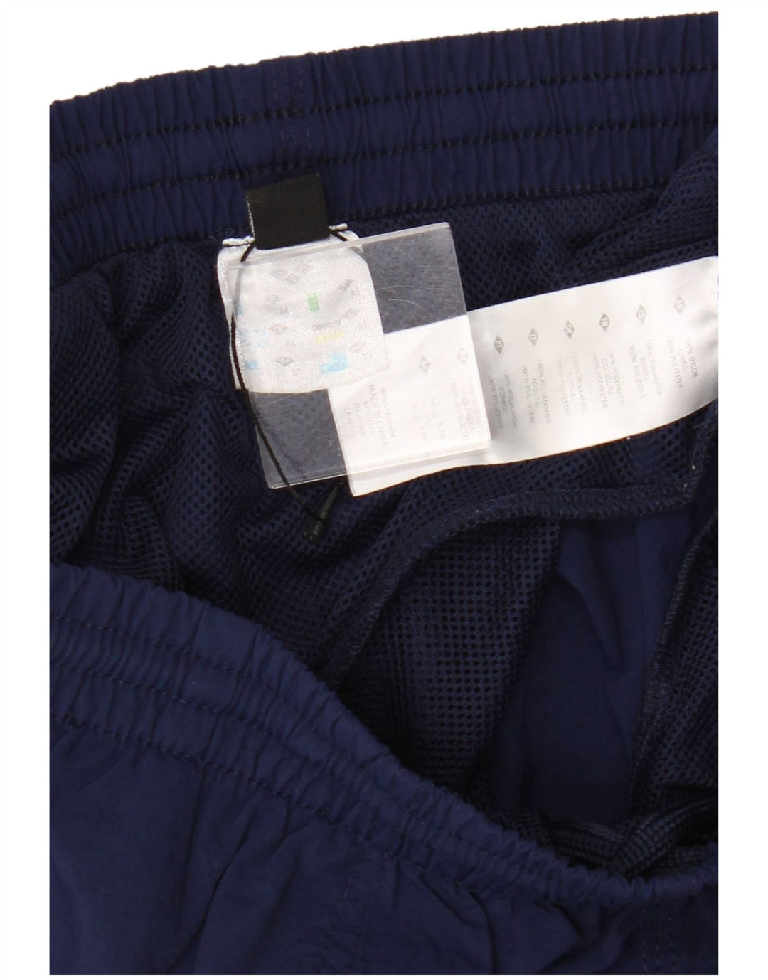 Pantaloncini da bagno da uomo Arena medi in nylon blu navy