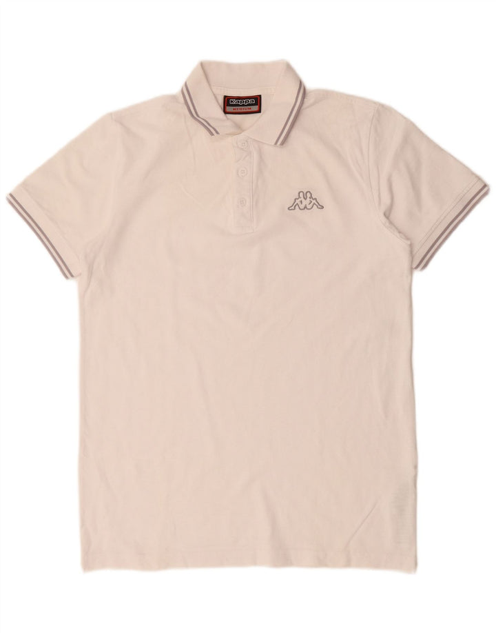 Polo Uomo KAPPA Cotone Medio Bianco