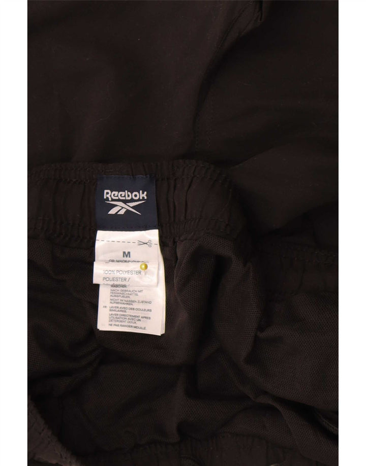 Pantaloncini sportivi Reebok da uomo medio nero in poliestere