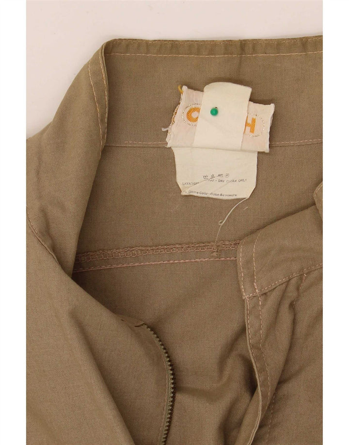 Giacca utilitaria vintage da uomo EU 48 cotone kaki medio