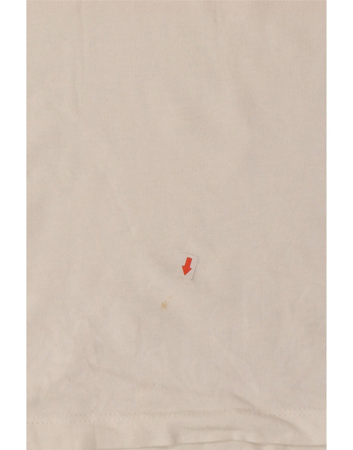 T-shirt grafica da uomo Jack & Jones Top in cotone bianco medio