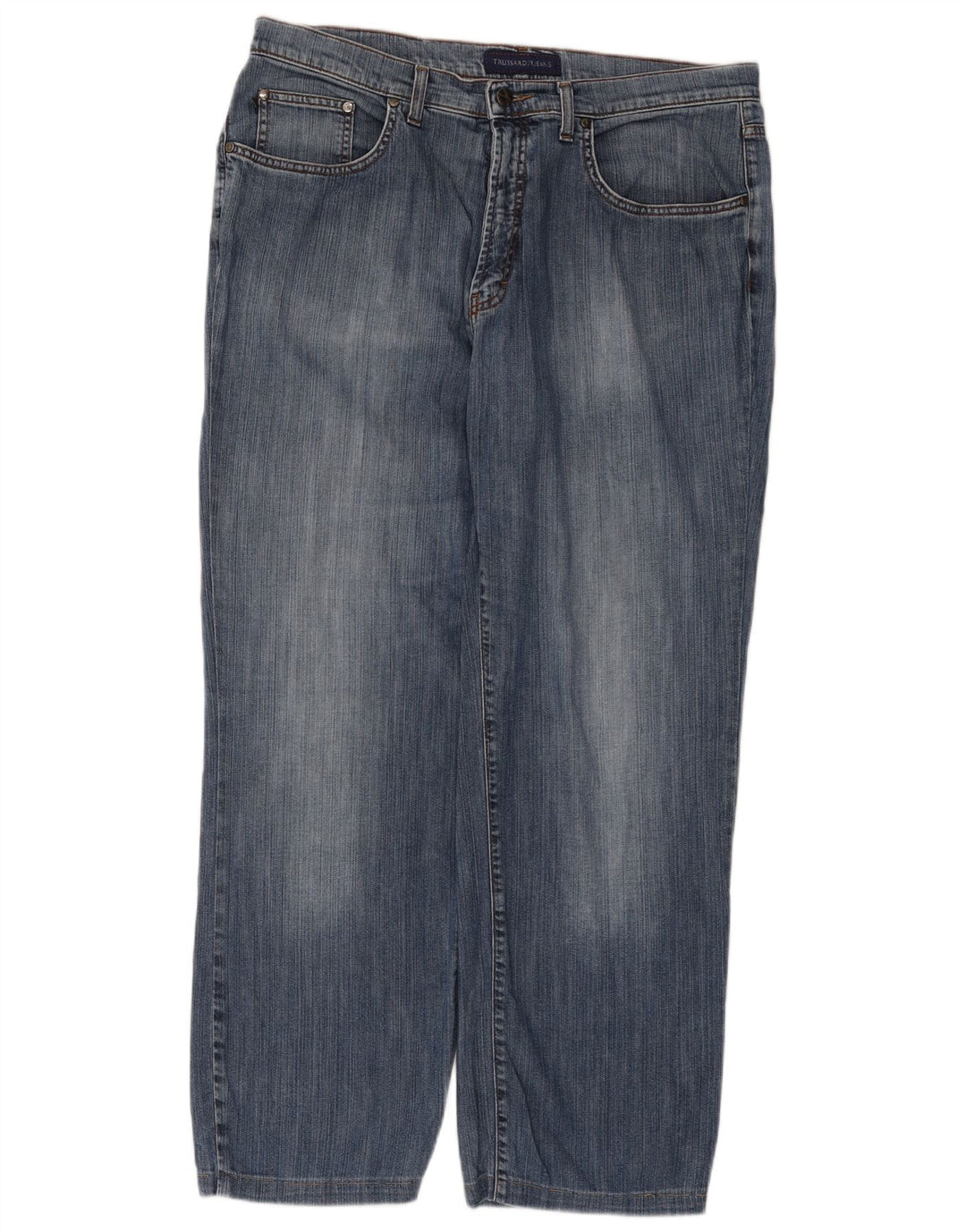 Jeans dritti da uomo Trussardi W38 L30 Blu