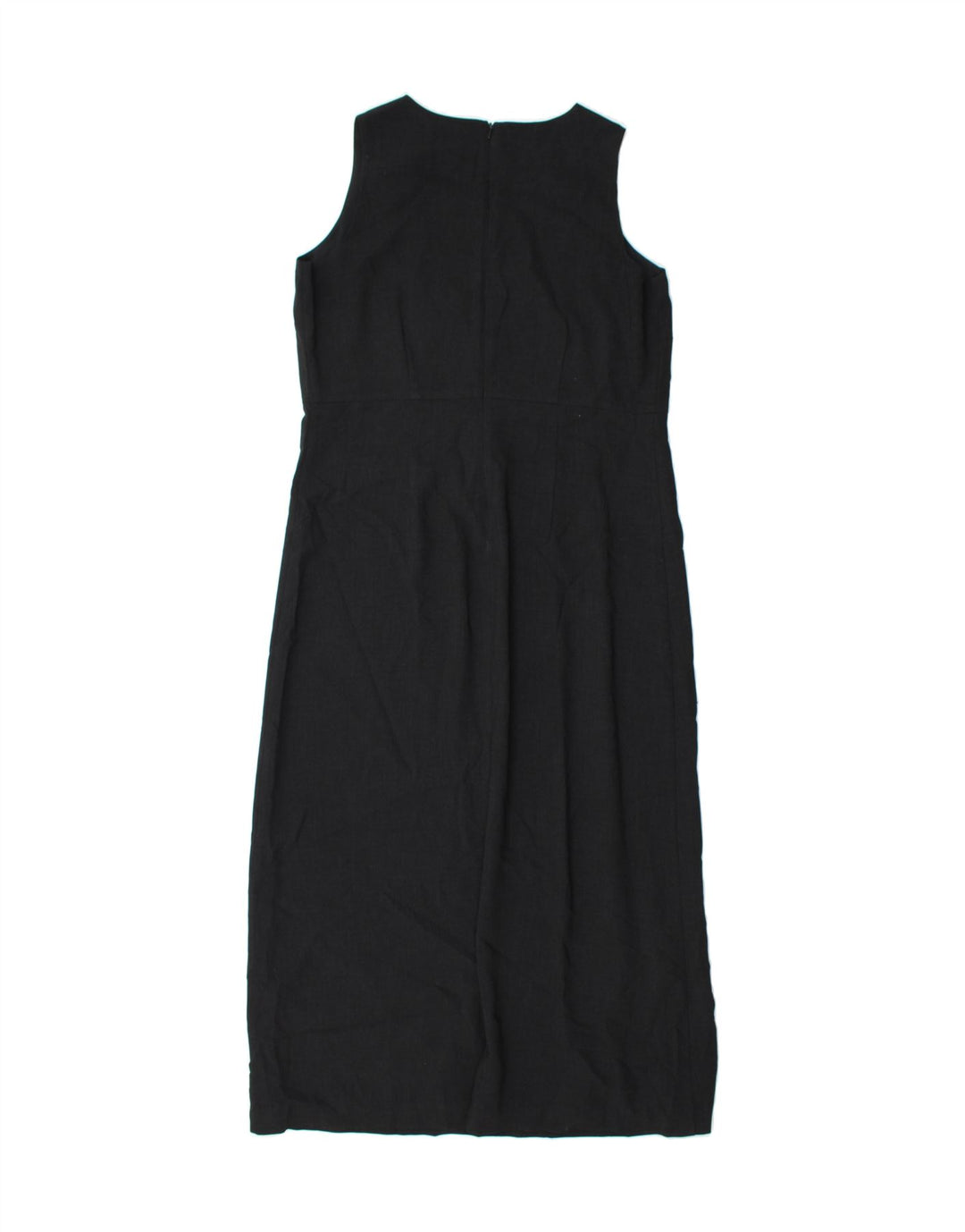 EDDIE BAUER Womens Sleeveless Maxi Dress US 12 Large Black Polyester Vintage Eddie Bauer and Second-Hand Eddie Bauer from Messina Hembry 