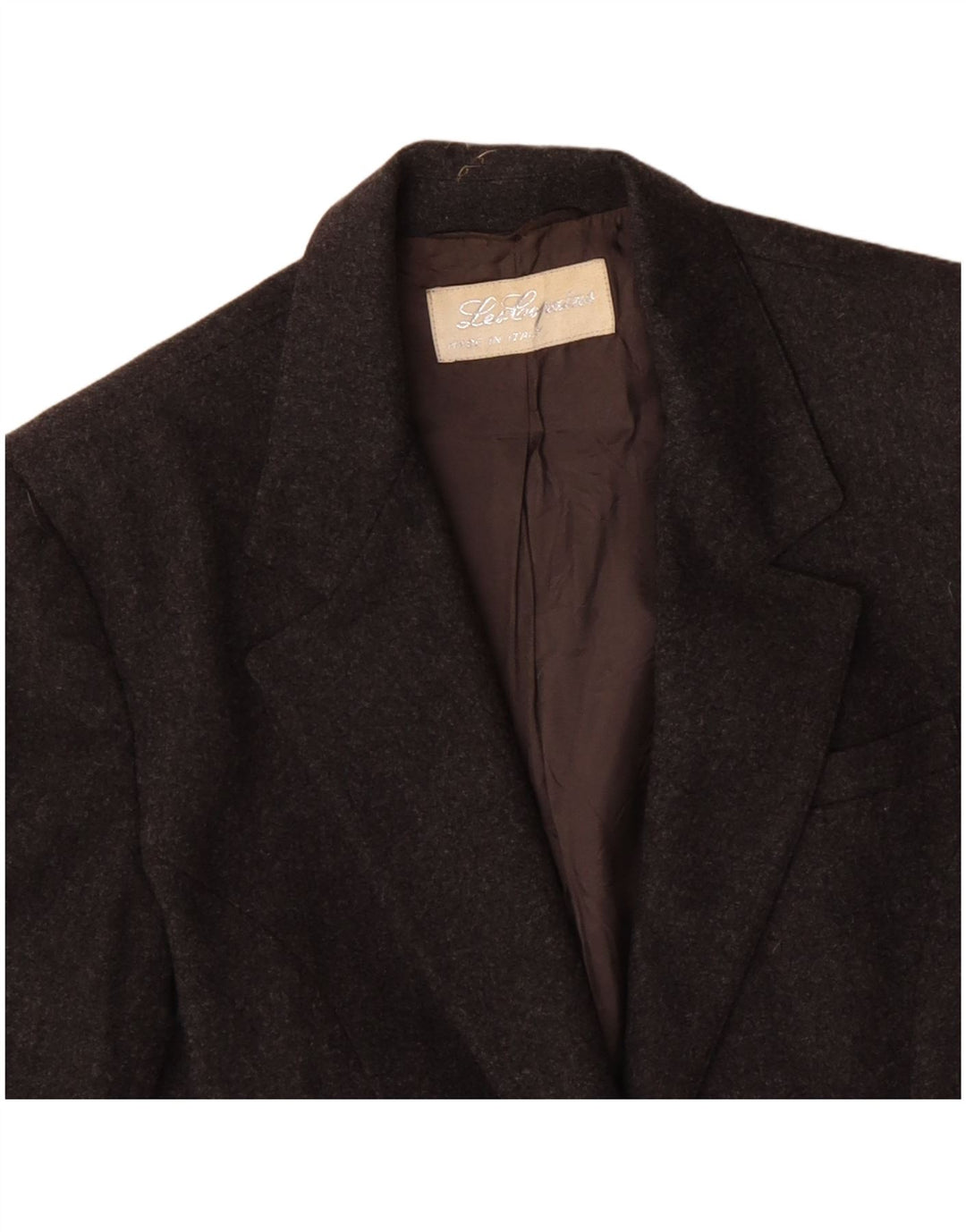 Giacca blazer da donna a 2 bottoni LES COPAINS UK 14 Grigio medio