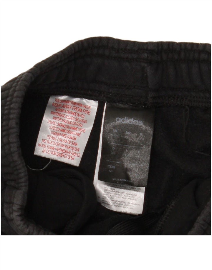 Pantaloni della tuta da ragazzo ADIDAS Joggers 9-10 anni in cotone nero
