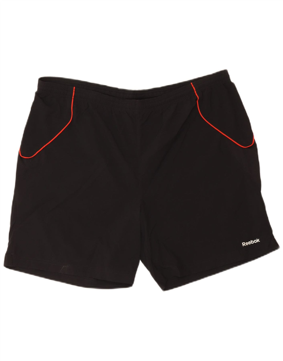 Pantaloncini sportivi Reebok da uomo XL neri in poliestere