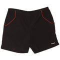 Pantaloncini sportivi Reebok da uomo XL neri in poliestere