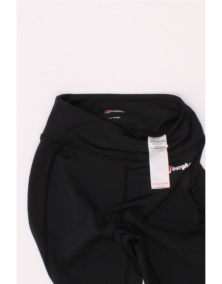 Leggings per ragazze Berghaus 5-6 anni in poliestere nero