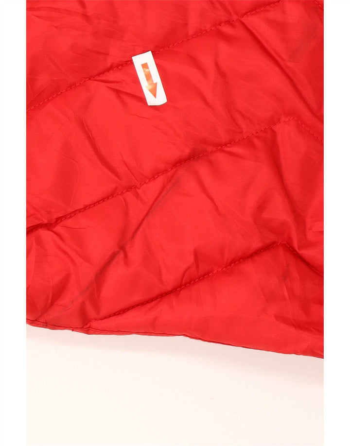 Giacca imbottita con cappuccio da donna Nautica UK 14 poliestere rosso medio