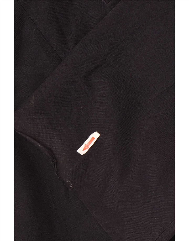 Pantaloni da abito vestibilità regolare Marks & Spencer da uomo W40 L29 poliestere blu navy