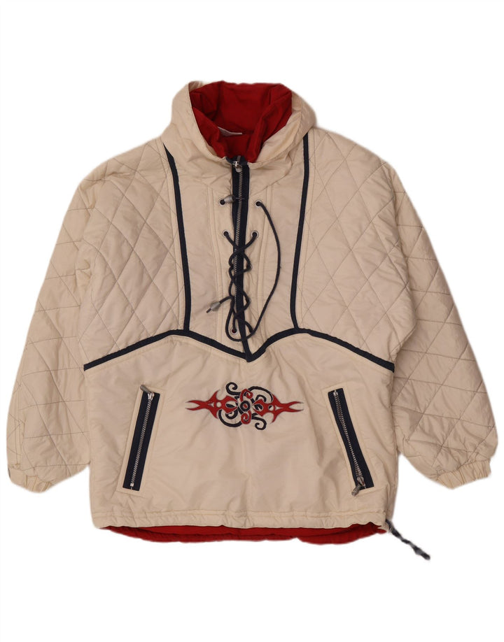 Giacca anorak da uomo Killtec UK 42 XL poliestere bianco