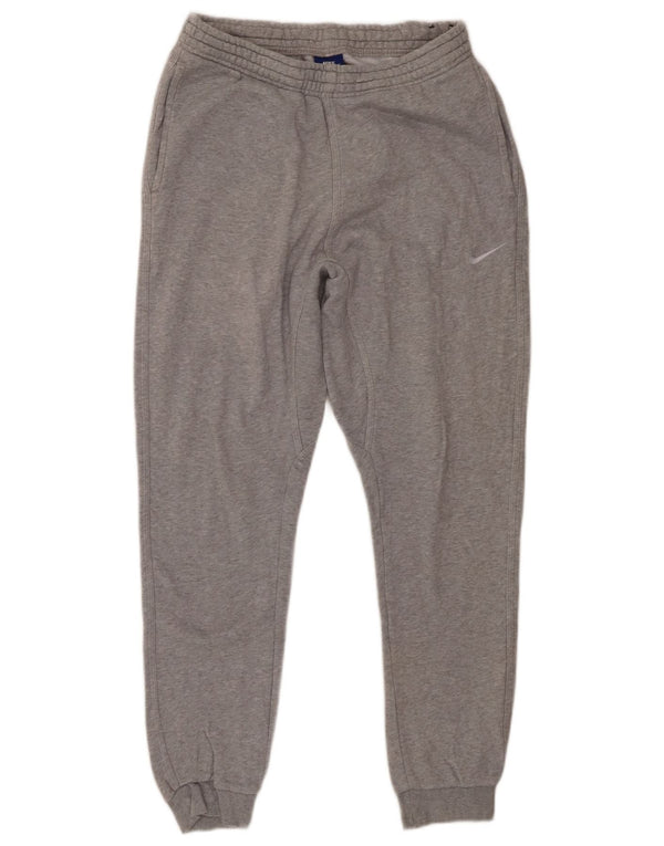 Pantaloni da tuta da uomo Nike Joggers in cotone chiazzato grigio medio