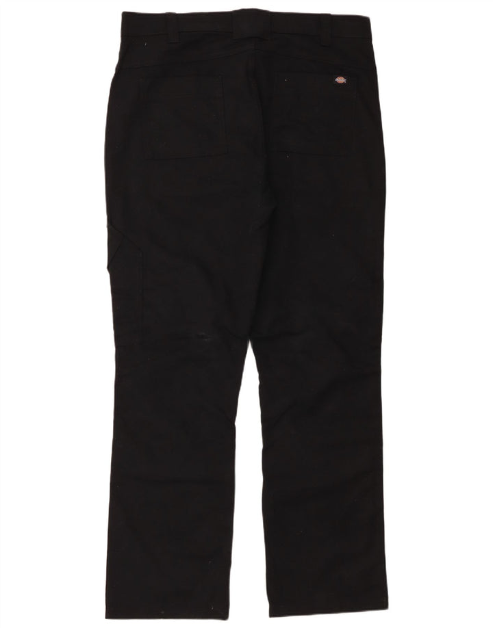 Pantaloni cargo dritti da uomo Dickies W36 L32 poliestere nero