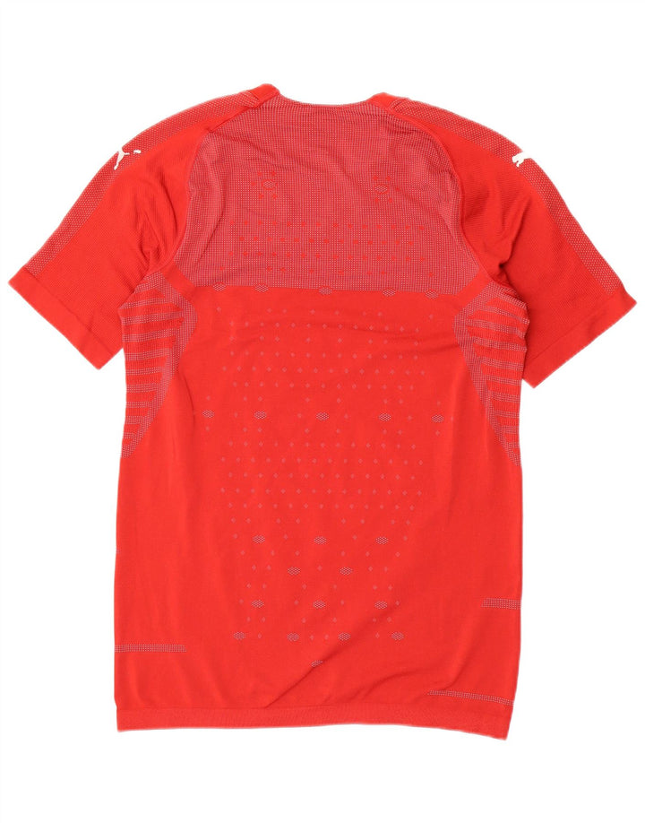 T-shirt grafica da uomo Puma Top a righe rosse grandi