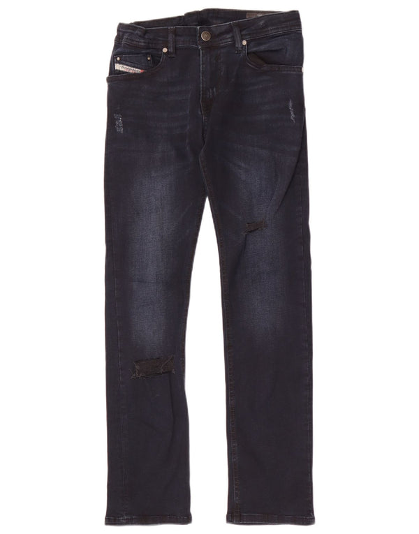 Jeans dritti Diesel Waykee-J-N da ragazzo 9-10 anni W26 L28 Blu navy