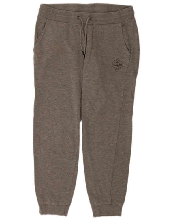 Jack & Jones Pantaloni da tuta da uomo Joggers Cotone chiazzato grigio medio
