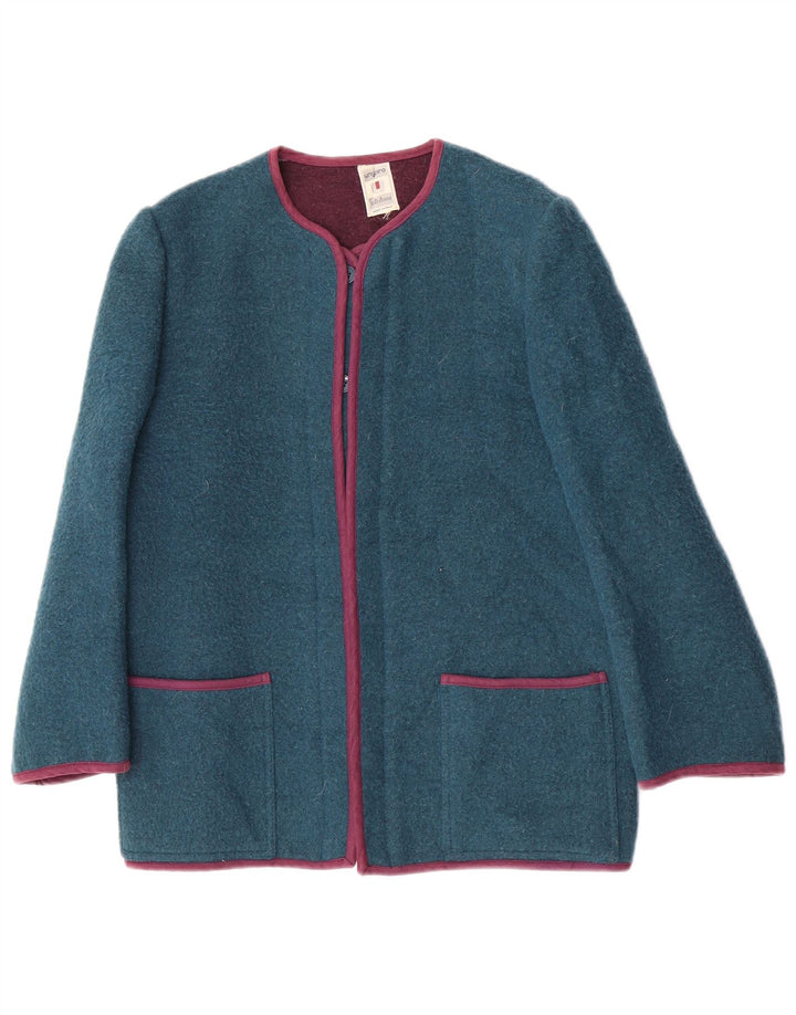 Giacca blazer da donna Ungaro UK 14 lana turchese media