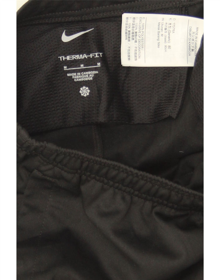 Pantaloni da tuta Therma-Fit da uomo NIKE poliestere nero medio