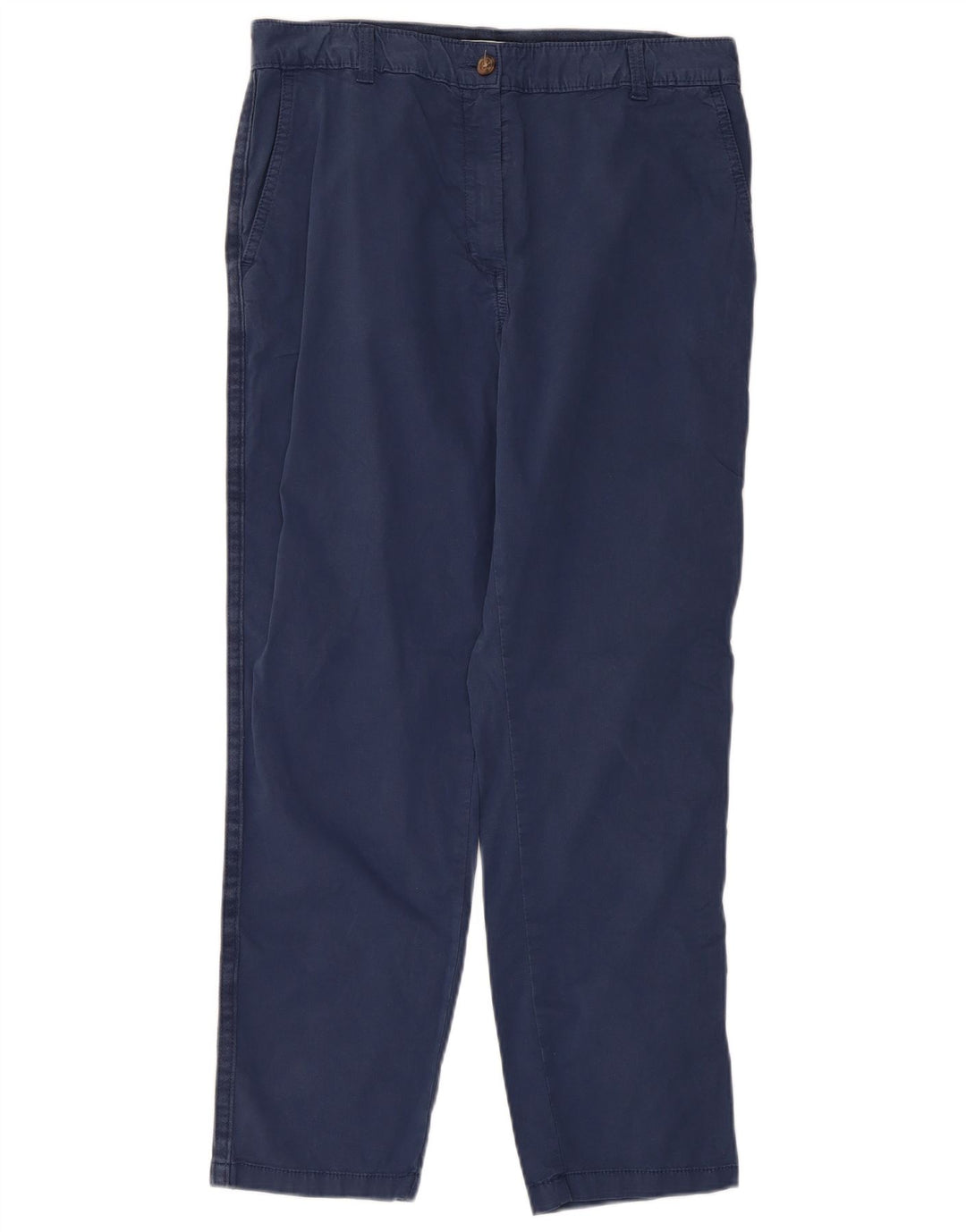 Pantaloni chino da donna Marks & Spencer UK 12 medi W32 L27 Blu navy