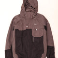 Giacca da sci con cappuccio da uomo Helly Hansen UK 36 Small Grey Colourblock in poliammide