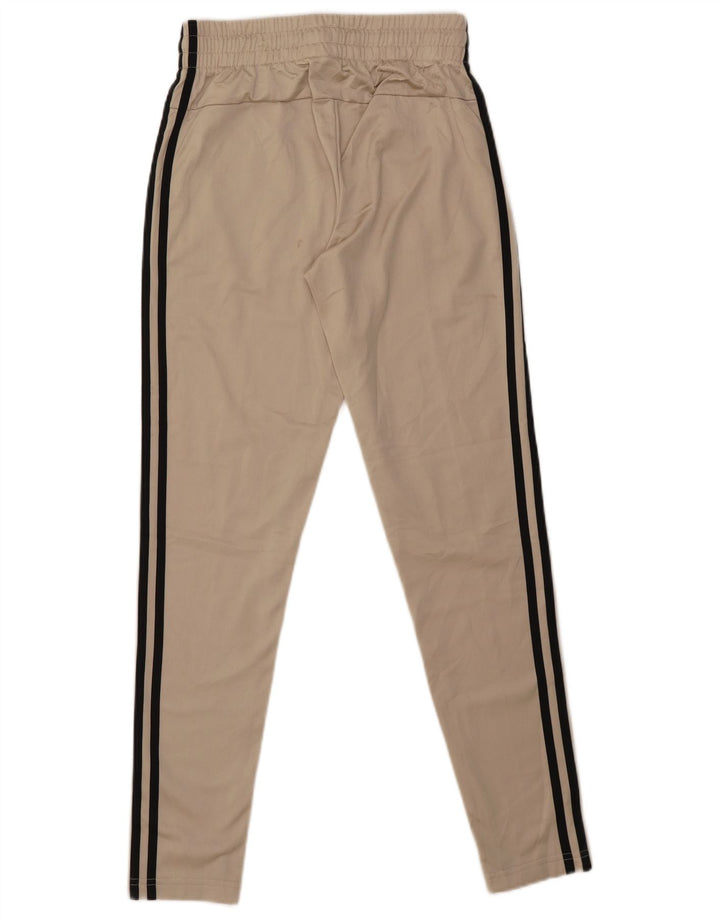 Pantaloni da tuta da donna ADIDAS UK 4/6 XS Poliestere beige