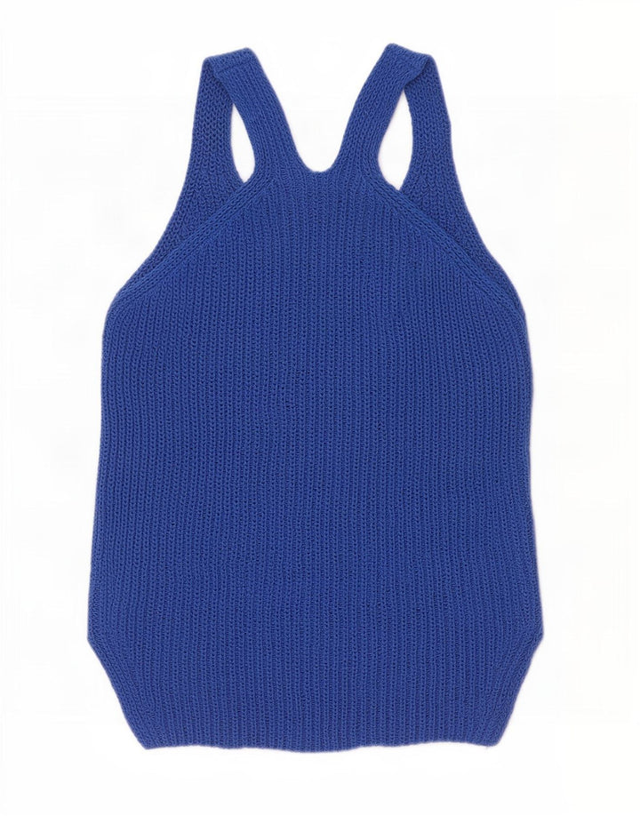 Canottiera da donna Massimo Dutti UK 10 piccola blu