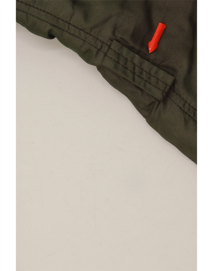 PEUTEREY Piumino Donna con Cappuccio IT 42 Verde Medio Poliammide