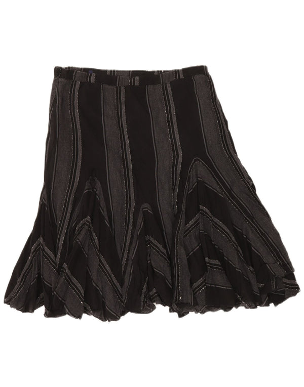 Gonna TRUSSARDI Donna A-Line IT 46 Large W32 Nera a Righe